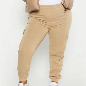 กางเกงคาร์โก้ผู้หญิง กางเกงจ็อกเกอร์ลำลองสำหรับผู้หญิง กางเกงวินเทจทรงหลวมแบบมีเชือกผูก กางเกงขายาวสไตล์สตรีทแวร์ - Product Image 2