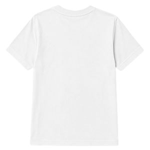Camiseta Blanca de Manga Corta para Jóvenes, Cuello Redondo, Informal, para Uso Diario, Escolar, Deportivo, Estilo Urbano, Ropa Cómoda - Product Image 2