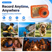 Mini Cámara Digital DC22T 1080P, MicroSD, 2MP, 75 Minutos de Duración de Batería, Grabadora de Video Portátil de Bolsillo, Diseño Transparente, Compacta, OEM