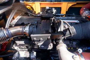 Excavadora de cadenas negra HX375L de 37.8 toneladas con motor, control PLC y alta potencia de excavación, equipo de construcción, suministro de fábrica - Product Image 5