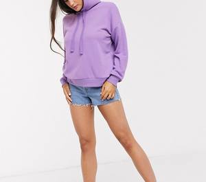 Sweat à capuche décontracté pour femme, motif uni, manches longues, logo sur le devant, respirant, tricoté, chaud pour l'hiver, haute qualité - Product Image 4