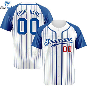 Sublimation Baseball Jersey for Men Adults Durable Fabric Lightweight Short Athletic Fit Breathable UV Protection OEM Baseball - Product Image 6