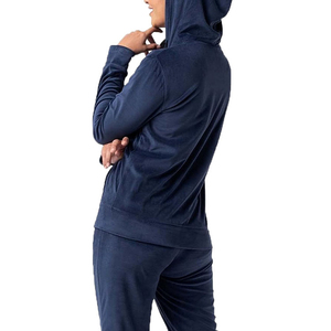 Ensemble de survêtement décontracté d'hiver haute performance pour femme, 100 % coton, coupe confortable, service OEM, écologique - Product Image 6