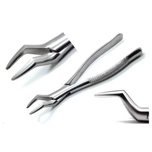 Pince d'extraction dentaire manuelle robuste pour premolaires inférieurs, en acier inoxydable, outils d'extraction dentaire très demandés pour adultes - Product Image 1