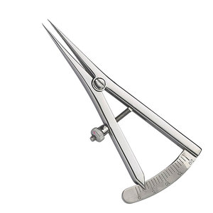 Profesional Castroviejo Manual hueso calibrador instrumento quirúrgico medición implantación clase II CE certificado OEM privado - Product Image 6