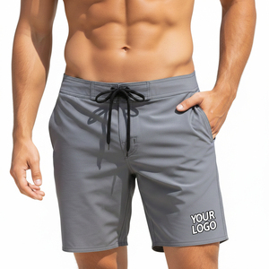 Sublimation Printed Casual Quick Dry Breathable <b>Elastic</b> Waist Swimming Beach Shorts Fitness Swimwear Boardshorts Swim Trunks Men - Product Image 3