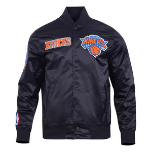 เสื้อแจ็คเก็ตซาติน NBA แบบสั่งทำสำหรับผู้ชาย - Product Image 1