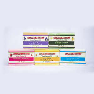 Savon à l'huile de coco vierge Santa Maria et à l'aloe vera - Product Image 5