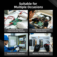 Multimètre numérique intelligent VC118 à affichage 4 chiffres, 6000 comptes, plage 0-1000V/0-10A, testeur multifonctionnel