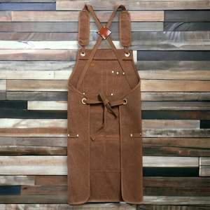 Tablier de barista Royaa QA65 à boucle réglable, imprimé numérique, en sergé, élégant, personnalisé, en toile de coton noire, unisexe, pour restaurant - Product Image 2