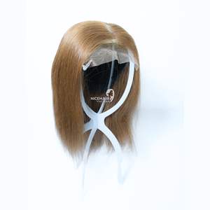 Perruque en dentelle de cheveux humains de haute qualité avec des cheveux bruts de couleur naturelle pour les femmes noires de l'usine alignée - Product Image 4