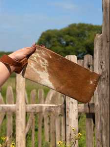 New Real Western Stylish Fringe Handcrafted Leather <b>Wristlet</b> Clutch Short Strap Phone Card Multi Uses Bohemian Long Wallet set - Product Image 3