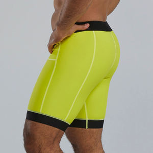 Pakistani Custom Casual High Street Bodybuilding <b>Compression</b> <b>Shorts</b> <b>Men</b> Solid Pattern Gym Running Quick Dry Polyester/Cotton OEM - Product Image 4