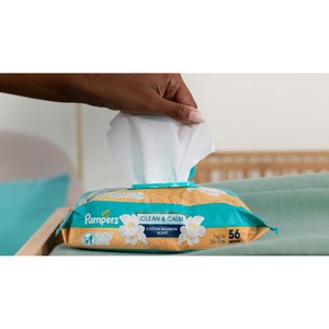 Toallitas Húmedas para Bebé Pampers, Toallitas con Aroma Fresco para Bebé, Limpian Suavemente de la Cabeza a los Pies, 1152 en Total (16 Paquetes con Tapa Abatible) - Product Image 2