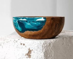 Cuencos de Resina Epoxi Hechos a Mano con Diseño de Moda, Cuencos de Resina, Cuencos de Madera y Resina, Cuencos de Epoxi, Arte en Resina a Precio de Venta Directa - Product Image 2