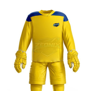 Uniforme de Hockey sobre Hielo para Equipo, Material Duradero, Corte Ajustado, Transpirable, Cómodo, Hecho en Pakistán, Personalizable - Product Image 5