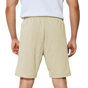 Pantalones Cortos Deportivos para Hombre, de Felpa Francesa, para Entrenamiento, Fitness, Running, Casuales, con Cintura Elástica, Logotipo Personalizado, OEM - Product Image 2