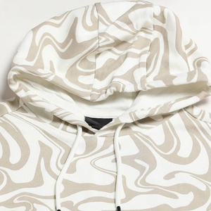 New Custom Fashionable Hoodies Shorts <b>Set</b> Two Piece Pullover Style Quick Dry High Street Men’s Hoodies & Sweatshirt <b>Sets</b> - Product Image 4