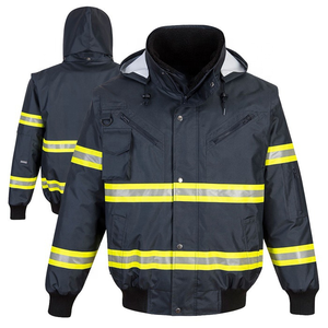 2026 Heavy-Duty Reflective Winter <b>Work</b> Jacket Thermal <b>Waterproof</b> High Visibility Workwear - Product Image 4