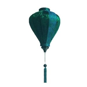 Lanterne en soie peinte à la main de qualité supérieure pour un style zen, 100% tissu naturel, pur, sûr, certifié, artisanal, équipement d'intérieur S - Product Image 1