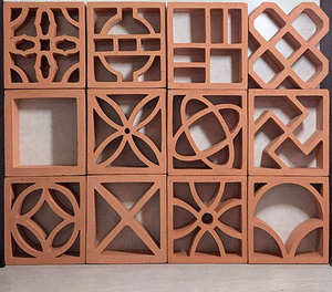 Tuiles d'angle traditionnelles poreuses creuses en argile cuite TUILDONAI Livraison rapide Tuiles de protection Phoenix Briques réfractaires pour extérieur - Product Image 2