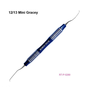 Cureta Dental Manual Ergonómica 12/13 Mini Gracey, Certificada por CE, Fabricada en Acero Inoxidable por Roboz Tech Pakistán - Product Image 1