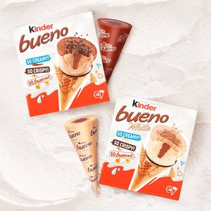 ขายส่งจากโรงงานโดยตรงในราคาที่แข่งขันได้ ไอศกรีมโคน Kinder Bueno สีขาว 4 x 90 มล. ราคาขายส่ง - Product Image 4