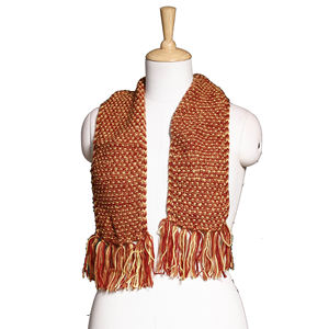 Bufanda de punto unisex de doble cara - Cálida y gruesa para el invierno - Muffler de punto acanalado suave con logo personalizado - Product Image 5