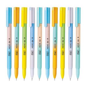 Stylos gel élégants de qualité supérieure FLAIR Move, esthétique minimaliste, finition mate, couleurs pastel, encre bleue, noire, rouge, pointe de 0,6 mm - Product Image 1
