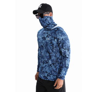 Traje de Pesca Casual con Capucha y Estampado Sólido, con Protección Solar y Camiseta Ligera y Transpirable para Mujer, para Pesca al Aire Libre - Product Image 2