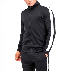 Conjunto Deportivo Premium Personalizado para Hombre, Sudadera Transpirable y Pantalones Deportivos, Ropa Deportiva de Invierno con Paneles Blancos en las Mangas - Product Image 1