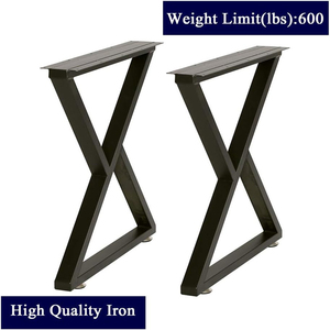 28x24 Metal Dining Furniture <b>Legs</b> with Easy Installation DIY <b>Table</b> <b>Legs</b> Furniture Parts Capacity 2204lbs OEM Vietnam EDPTBL003 - Product Image 3