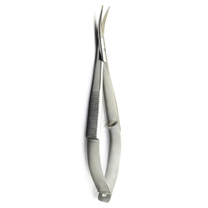 Ciseaux à sourcils personnalisés avec logo brodé, à pointe droite, en acier inoxydable de qualité chirurgicale, antistatiques et durables - Product Image 5