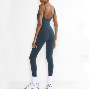 Combinaisons sans manches de sport de qualité supérieure, légères, haute performance, séchage rapide, taille haute, avec impression de logo personnalisé - Product Image 2