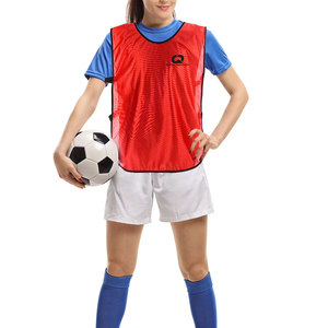 Custom Logo Breathable Summer Team Sports <b>Soccer</b> Training Bibs 100% Polyester Mesh Fabric Unisex Vest for Adults - Product Image 3