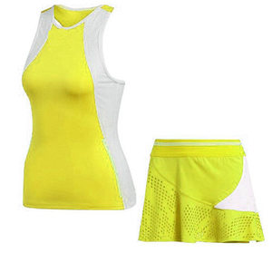 Wholesale Breathable Short Sleeves Golf Crop Top Polo <b>T</b> <b>Shirts</b> Sports and Pleated Shorts Sports Tennis Skirt Tennis Set - Product Image 1