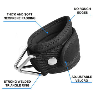 Soporte de Tobillo Universal Unisex para Entrenamientos y Ejercicios con Máquinas de Cable, Correas de Tobillo para Fitness con Requisitos Personalizados - Product Image 5