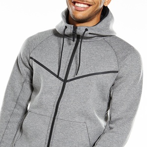 Sudadera con Capucha Unisex Kangroo Pocket, Invierno, Color Sólido, Bordada, Impermeable, Poliéster/Algodón, Personalizable - Product Image 2