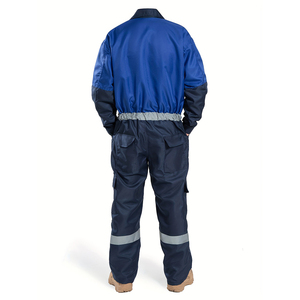 Combinaison de travail en coton ignifuge, fabrication directe d'usine, pour mécaniciens unisexes, d'un fabricant sur mesure pour la vente en gros B2B. - Product Image 5
