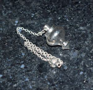 ลูกตุ้มโลหะทำจากจุดกรวยชุบเงิน,ลูกตุ้มไอลูกตุ้มทำนาย - Product Image 3