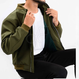แจ็คเก็ตบอมเบอร์สั่งทำพิเศษ ระบายอากาศได้ดี สำหรับผู้ชาย แขนยาว แจ็คเก็ตบอมเบอร์ขายดีสำหรับผู้ชาย - Product Image 5