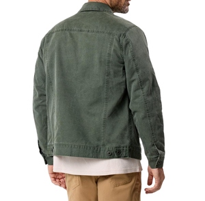 Veste en jean pour homme, fabrication OEM, vente en gros directe d'usine, veste en jean classique pour homme, manteaux en jean entièrement personnalisables - Product Image 3