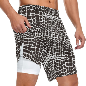 Pantalones Cortos Sublimados Personalizados para Hombre, Precio al por Mayor, Ropa de Invierno Ecológica, Impermeable, para Gimnasio, Correr, Ropa Urbana para Hombre - Product Image 2