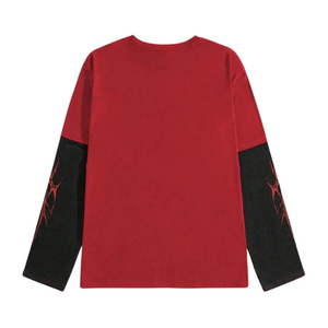 เสื้อยืดแขนยาวสองชั้นแบบหนา เสื้อยืดแขนยาวสองชั้นสั่งทำพิเศษ - Product Image 2