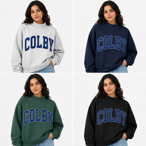 Oversized Gamecocks Crew Neck Sweatshirt Regular Sleeve Women Mock Neck Sweatshirt Oversized Graphic Print Pullover High Neck - Product Image 6