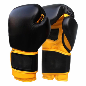 ถุงมือชกมวยพรีเมียม หนัง PU คุณภาพสูง สำหรับฝึกซ้อม คิกบ็อกซิ่ง มวยไทย รับผลิตตามแบบ OEM ODM แบรนด์ส่วนตัว - Product Image 1