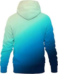 Sweat-shirts décontractés pour hommes en sublimation, logo personnalisé imprimé, 100% polyester polaire, ultra résistant à la décoloration, séchage rapide, respirant, design intégral - Product Image 2