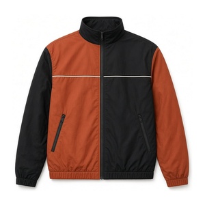Chaquetas Cortavientos Unisex con Bloques de Color en la Parte Superior, Resistentes al Viento, Duraderas, de Poliéster, Estilo Vintage, para Deporte y Ocio - Product Image 2