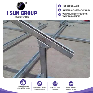 Large Scale Hot <b>Dip</b> Galvanized Ground Mounted Solar Structure for Solar Farm Photovoltaic Power Station - Product Image 3