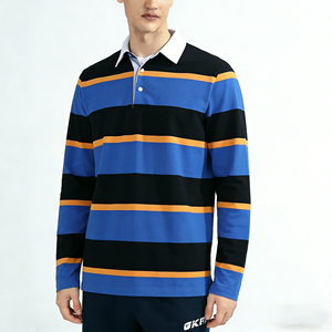 Camisa de Golf de Manga Corta para Hombre, con Logotipo Personalizado, Color Sólido, Transpirable, Antiarrugas, de Secado Rápido, 100% Algodón Tejido, para Uso Casual - Product Image 6